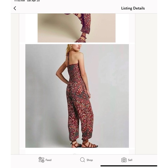 Bohemian Beauty Gauzy Bohemian Balloon Jumpsuit - Picture 11 of 13